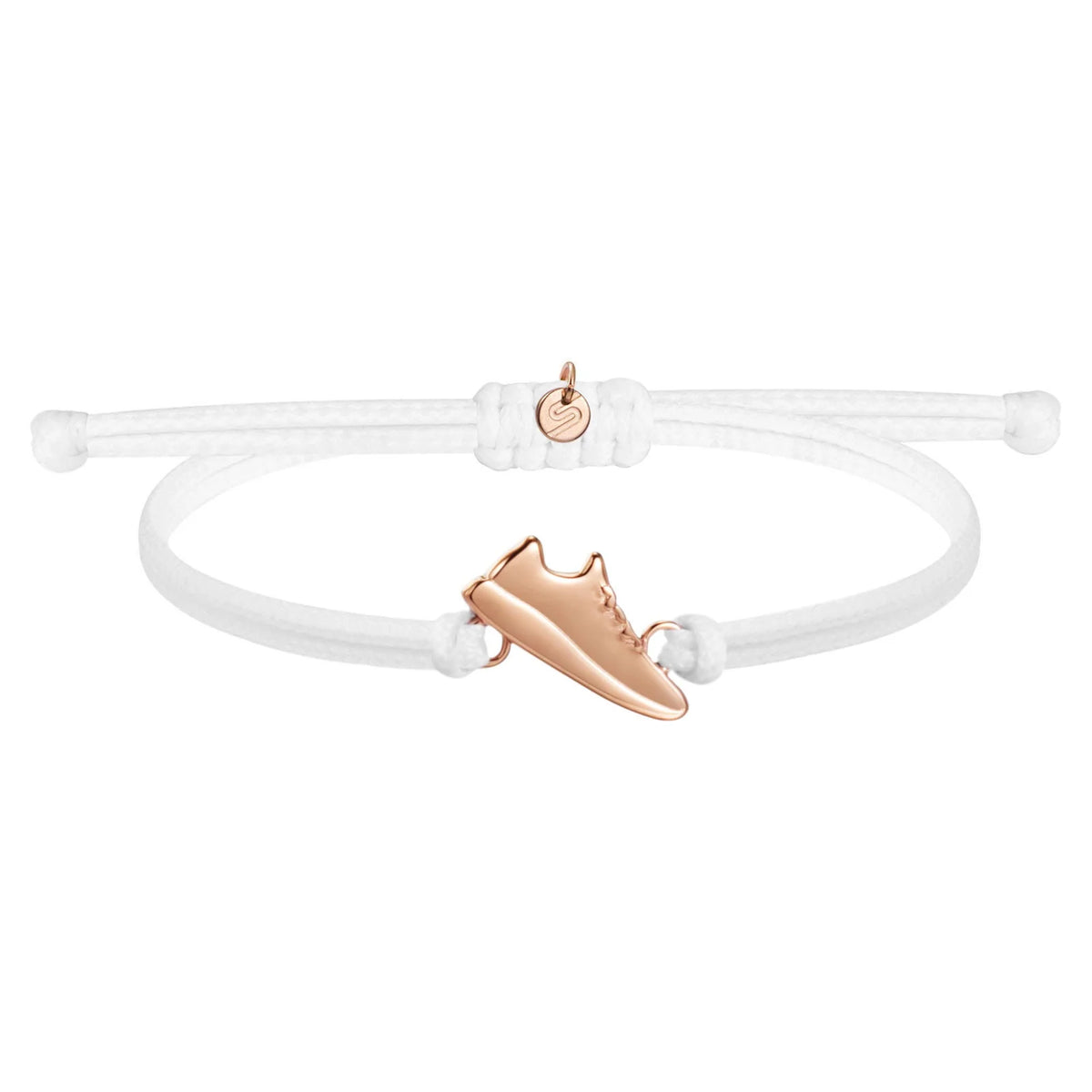 White Running Bracelet - Copper